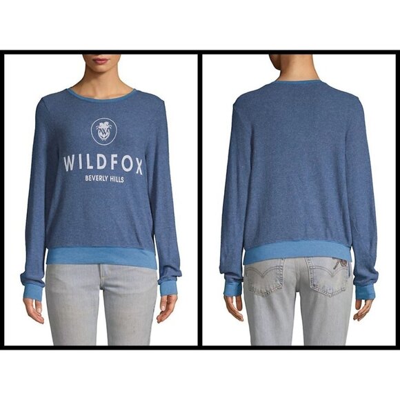 💕WILDFOX💕 Beverly Hills Logo Sweatshirt - Picture 1 of 8